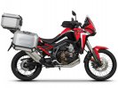 Komplet aluminijastih kovčkov z nosilci in ploščo SHAD TERRA, 48L zadnji kovček  in 36L/47L stranski kovčki SHAD HONDA CRF 1100 Africa Twin