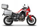 Komplet aluminijastih kovčkov z nosilci in ploščo SHAD TERRA, 48L zadnji kovček  in 36L/47L stranski kovčki SHAD HONDA CRF 1000  Africa Twin