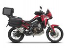 Komplet aluminijastih kovčkov z nosilci in ploščo SHAD TERRA BLACK, 37L zadnji kovček  in 36L/47L stranski kovčki SHAD HONDA CRF 1100 Africa Twin