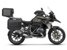 Komplet aluminijastih kovčkov z nosilci in ploščo SHAD TERRA BLACK, 48L zadnji kovček  in 36L/47L stranski kovčki SHAD R 1200 GS Adventure/ R 1250 GS Adventure