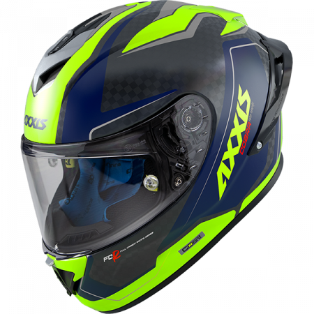 INTEGRALNA čelada AXXIS COBRA rage a3 gloss fluor yellow L