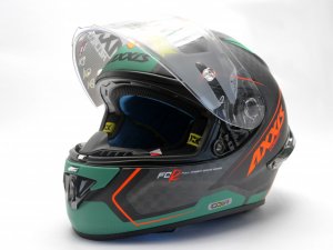 FULL FACE helmet AXXIS COBRA rage a16 matt green L