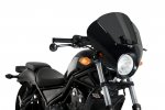 Semifairing PUIG 21100F DARK NIGHT Dark Smoke