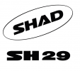 Stickers SHAD bela for SH29