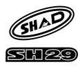 Stickers SHAD rdeč for SH29