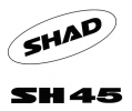 Stickers SHAD bela for SH45