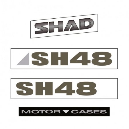 Stickers SHAD for SH48 za BMW R 1200 GS (2003-2019)