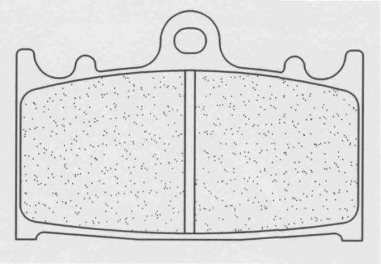 Zavorne obloge CL BRAKES S4 za KAWASAKI ZZR 600 (1990-2008)