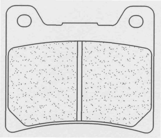 Zavorne obloge CL BRAKES 2283 RX3