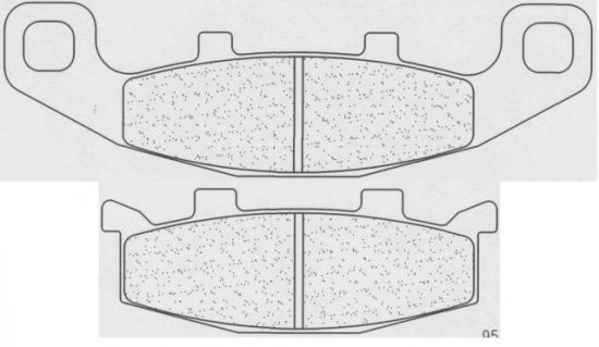 Zavorne obloge CL BRAKES RX3 za HYOSUNG GT 250 Comet (2002-2002)