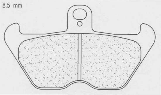 Zavorne obloge CL BRAKES A3+ za BMW K 1200 RS (1999-2001)