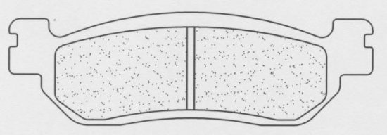 Zavorne obloge CL BRAKES 2828 RX3