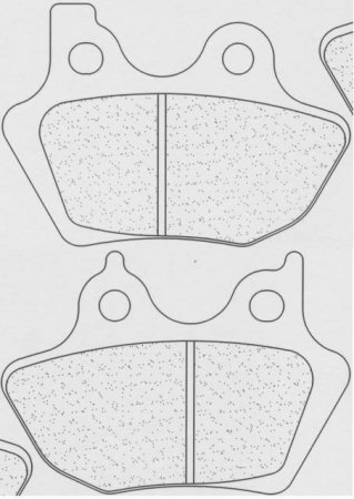 Zavorne obloge CL BRAKES RX3 za HARLEY DAVIDSON FLHR Road King 1450 (2000-2004)