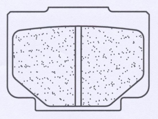 Zavorne obloge CL BRAKES 2984 RX3