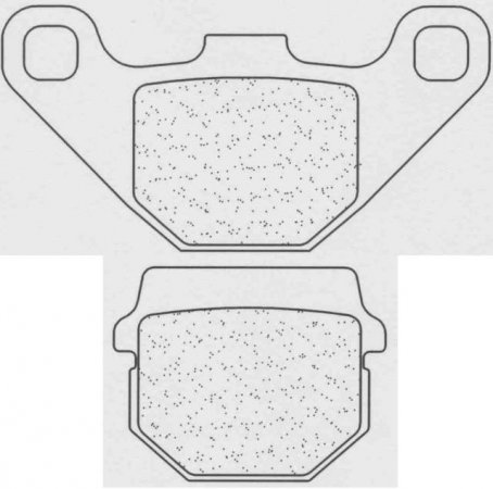 Zavorne obloge CL BRAKES SC za HYOSUNG Avanti 50 (1999-2004)