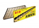 VX series X-Ring chain D.I.D Chain 530VX3 122 členov Zlato/Črn