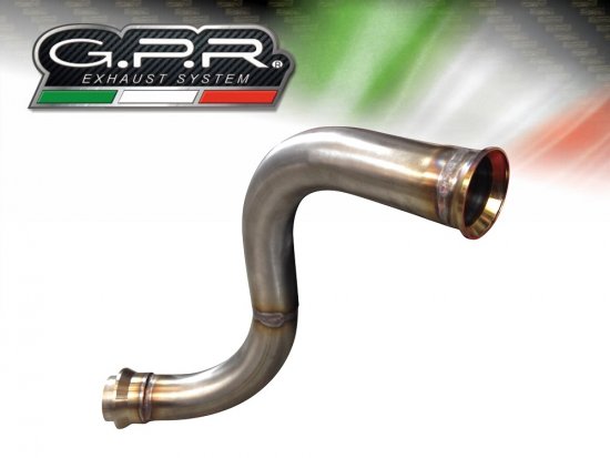 Decat pipe GPR KTM.88.1.DEC Brushed Stainless steel