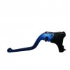 Clutch Lever ACCOSSATO fixed CNC-worked aluminium, blue