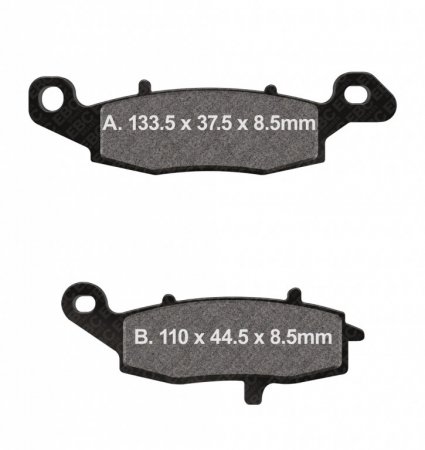 Zavorne obloge EBC za CF MOTO 650 NK (2014-2016)