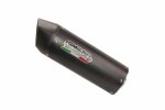 Bolt-on silencer GPR K.60.FUNE FURORE Matte Black including removable db killer