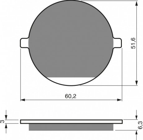 Zavorne obloge GOLDFREN 097 S3