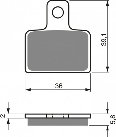 Zavorne obloge GOLDFREN 173 S3