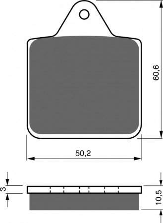 Zavorne obloge GOLDFREN 236 S3