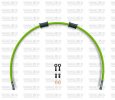 Set zadnjih zavornih cevi Venhill GUZ-5001RB-GR POWERHOSEPLUS (1 cev v kompletu) Green hoses, black fittings