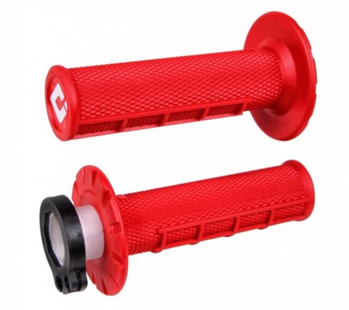 Grip MX Lock-on ODI H36HWR Half Waffle Rdeč