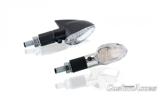 Turn light CUSTOMACCES IF0001J FLECHA inox