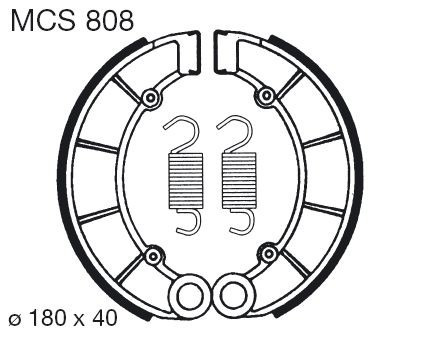 Zavorne čeljusti LUCAS MCS 808