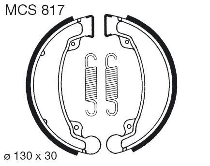 Zavorne čeljusti LUCAS MCS 817