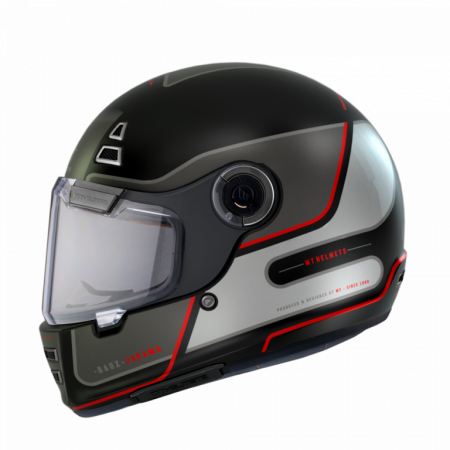 Helmet MT Helmets JARAMA BAUX E15 MATT GREY S