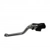 Clutch Lever ACCOSSATO fixed CNC-worked aluminium, silver