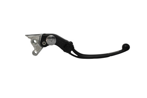 Adjustable folding lever ACCOSSATO aluminium, master cylinder črna