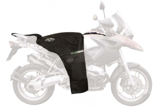 Legs cover PUIG RAINCOAT črna za BMW R 1200 GS Adventure (2004-2019)