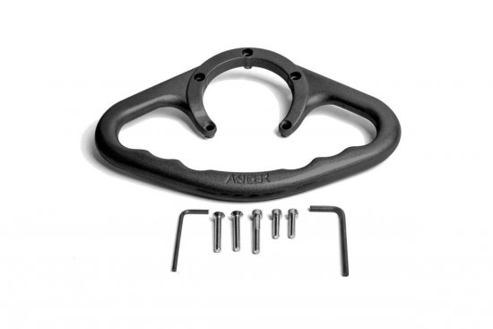 Passenger hangers PUIG črna za DUCATI ST3 992 (S) (2004-2007)