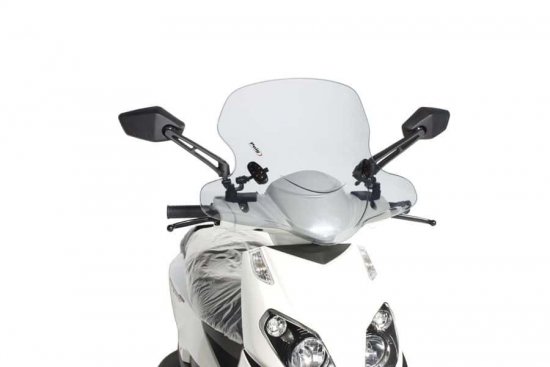 Windshield PUIG CITY TOURING smoke za APRILIA Shiver 900