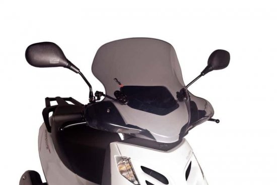 Windshield PUIG CITY TOURING smoke za HYOSUNG GV 250 Aquila