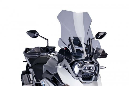 Windscreen PUIG TOURING smoke za BMW R 1200 GS Adventure (2014-2018)