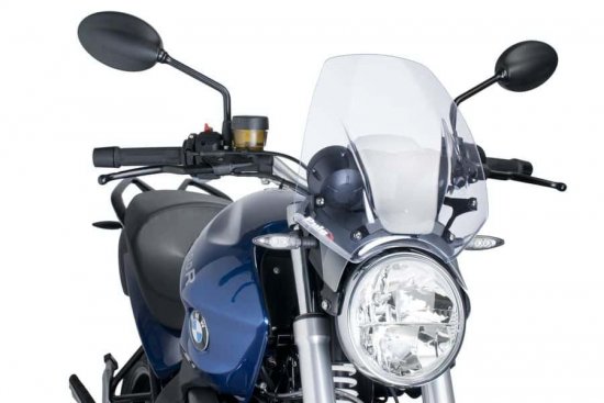 Windshield PUIG NEW. GEN SPORT prozorna za BMW R 1200 R