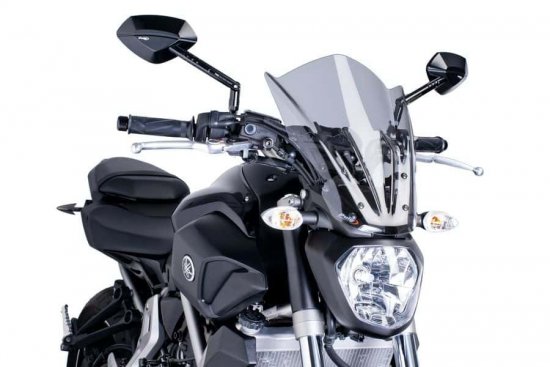 Windshield PUIG NEW. GEN TOURING smoke za BMW R 1200 R