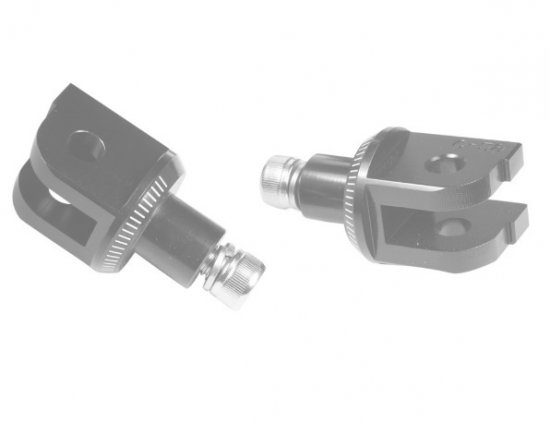 Adapterji za stopalke (Footpeg adapters) PUIG 6351N črna