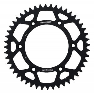 Rear ALU sprocket SUPERSPROX črna 48T, 520