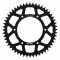 Rear ALU sprocket SUPERSPROX črna 52T, 520