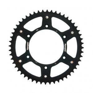 Rear sprocket SUPERSPROX STEALTH črna 52T, 520