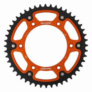 Rear sprocket SUPERSPROX STEALTH oranžna 48T, 520