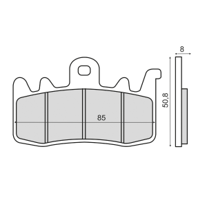 Zavorne obloge RMS sintered