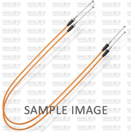 Throttle cables (pair) Venhill H02-4-045-OR featherlight oranžna