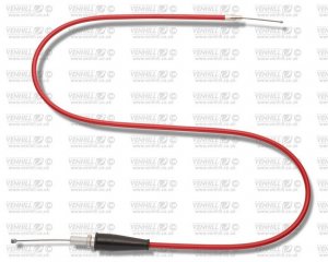 Throttle cables (pair) Venhill K01-4-045-RD featherlight rdeč